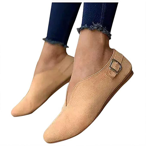 Hebilla De Cinturón P Zapatilla Zapatos Casuales Para Mujer 