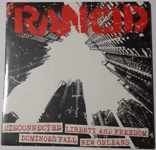 Rancid - Disconnected ( Vinilo 7 Usa ) Nuevo No Cd Ni Tape 