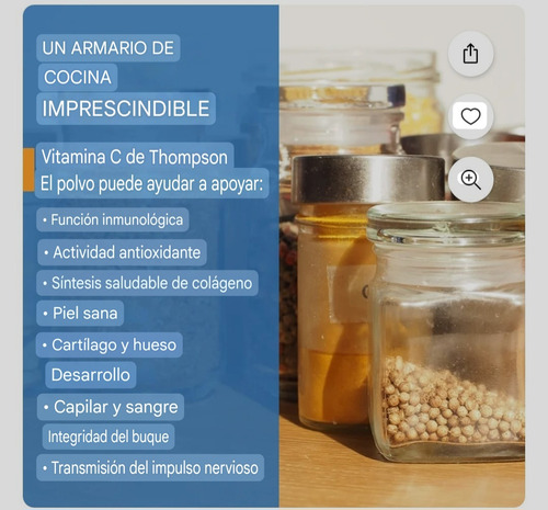 Vitamina C 5000 Mg, Ácido Ascorvico, 5g, Ascorbic Ácido Puro