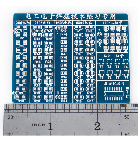 / Kit De Bricolaje Smt Smd Práctica Placa Board Componente