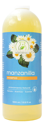 Shampoo Capilar De Extracto De Manzanilla (1 Litro)