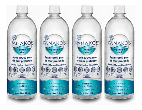Agua De Mar Hipertónica 4 L