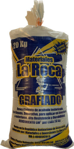 Grafiado Gris Neutro 20kg Rinde 6mtrs2