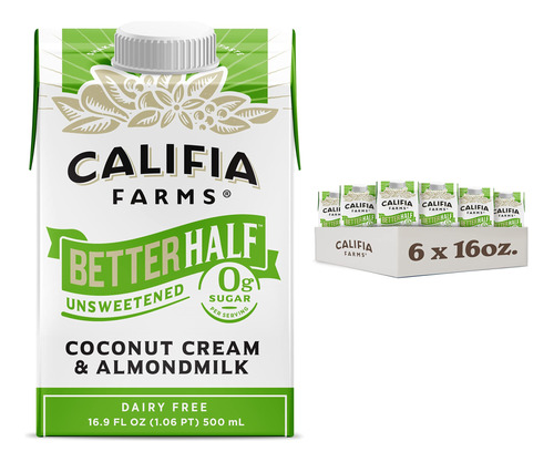 Crema Para Caf&eacute; Better Half, De Califia Farms