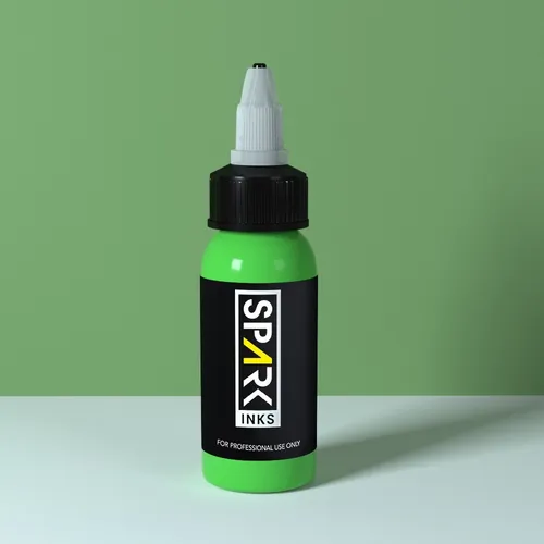 Pigmento Tinta Tattoo Spark Ink 0.5oz (15ml.) Green