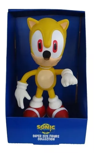 Tails Sonic Azul Sonic Vermelho Sonic Preto - 4 Bonecos - Super