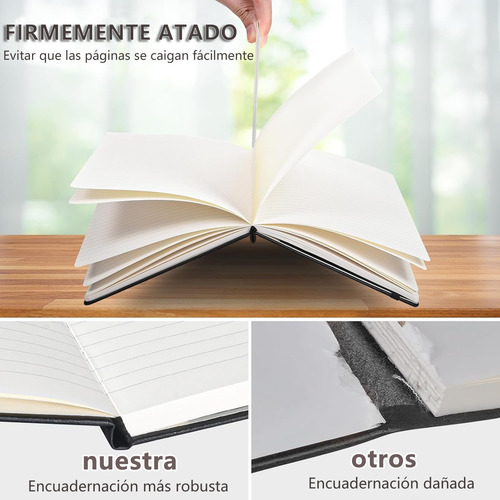 Bloc De Notas A5 Para Encuadernar Y Notas Adhesivas, 10 Unid