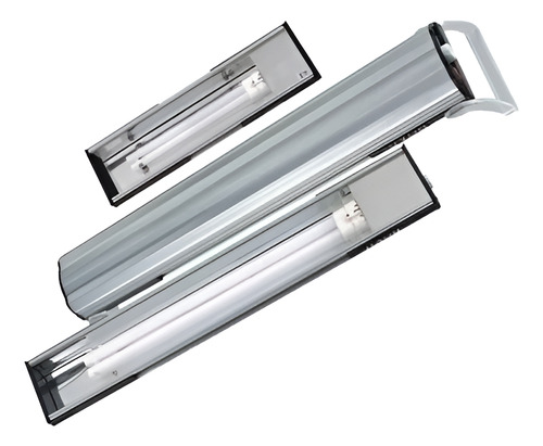 Lámpara Aerea De Aluminio Resun 40w 137 Cm Sin Foco T8