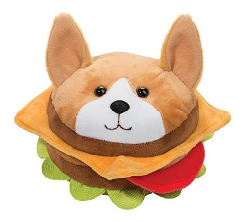 Peluche Hamburguesa Perro Macarón