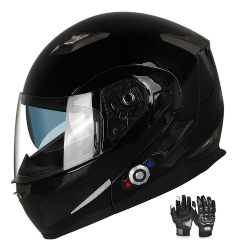 Freedconn Casco Con Bluetooth Para Motocicleta, Modular Inte