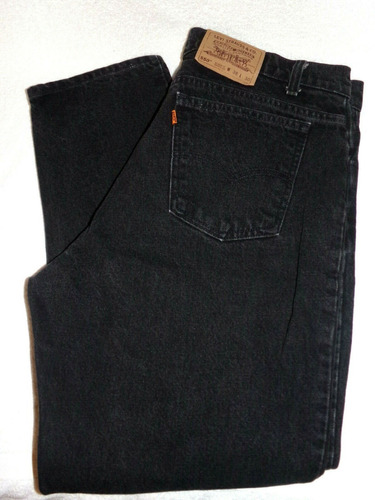 Pantalon Levis Negro Original Made In Usa Talla 36-30 Ep1990