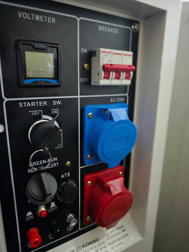Generador Diesel Silencioso 220/380v 10kva Con Ats