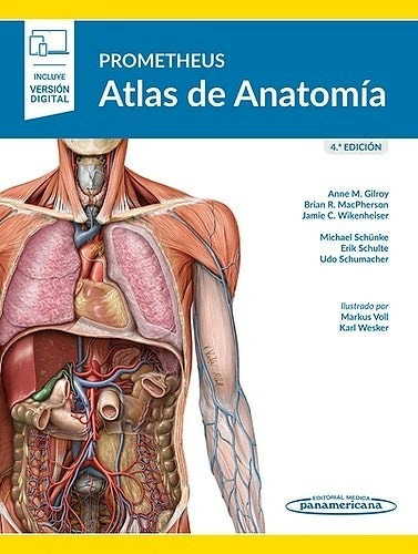 Prometheus Atlas De Anatomía Ed.4 - Gilroy, Anne (papel)