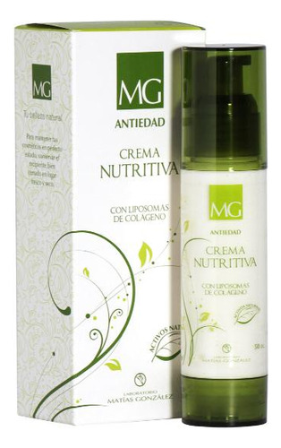 Crema Nutritiva Matías González Anti-edad 50 Ml