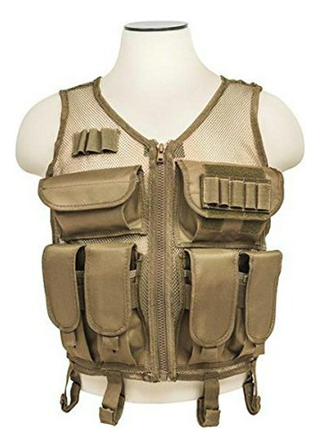 Chalecos - Ncstar Cmtv2951t Vism Lightweight Mesh Tactical V