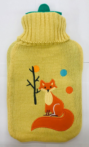Bolsa De Agua Caliente Funda Zorro
