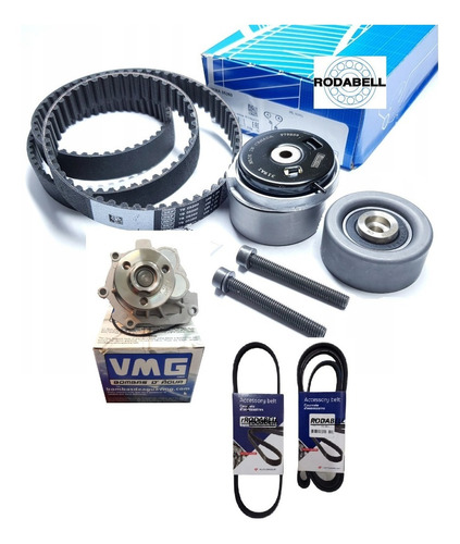 Kit Distribucion Chevrolet Sonic 1.6  Skf + Bomba + Poli V