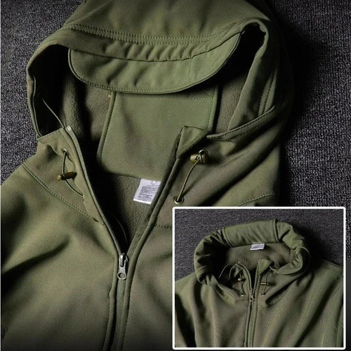 Set De Camuflaje Táctico Army Sharkskin Para Hombre, Imperme
