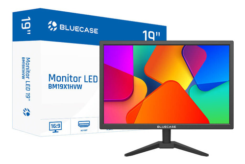 Monitor Bluecase Led Full Hd 19 Hdmi Preto - Bm19x1hvw