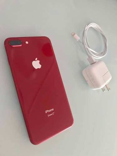 Celular iPhone 8 Plus (rojo) De 64gb 10/10 $1.700.000