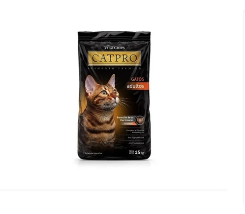 Alimento Catpro Para Gato Adulto Sabor Mix En Bolsa De 15 kg