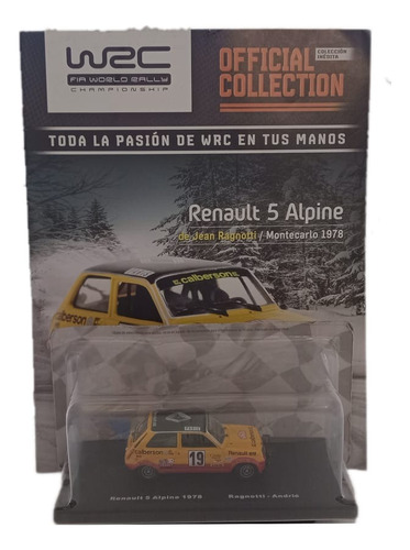 Auto Coleccion Rally Renault 5 Alpine ´78 Ragnotti