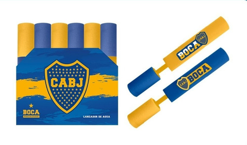 Combo X 5 Lanzadores De Agua Boca Juniors 30 Cm 8578