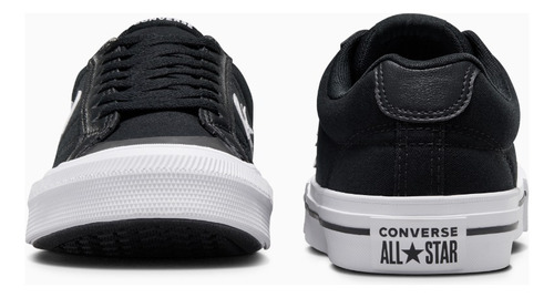 Zapatillas Para Hombre Suela De Goma Color Negro Converse