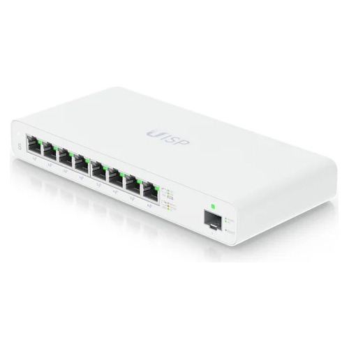 Switch Ubiquiti Uisp Poe 8 X 10/100/1000  + 1 X Gigabit Sfp