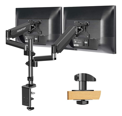 Montaje Dual Soporte Del Monitor Brazo Del Monitor Tota...