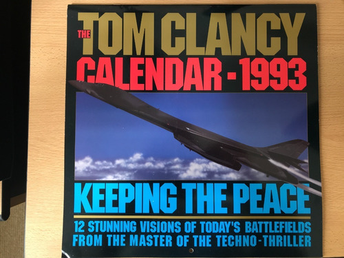 Almanaque Aviones - The Tom Clancy Calendar 1993 