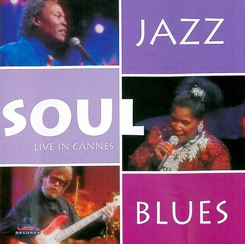 Cd Soul Jazz And Blues Live In Cannes