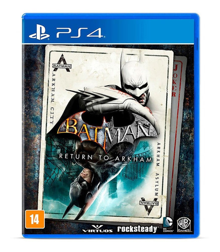 Batman: Return to Arkham  Arkham Standard Edition Warner Bros. PS4 Físico