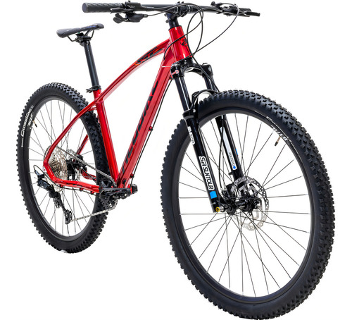Mountain Bike Alubike Xta 3.0 R-29 2024 12v Shim Deore Color Rojo Tamaño Del Cuadro 17