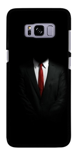 Funda Protector Para Samsung Galaxy Anonimo Traje Moda