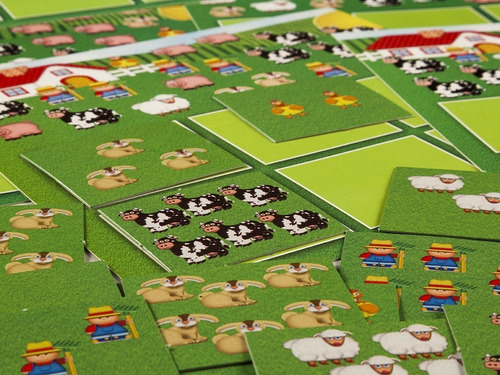 Imagen 3 de 5 de Juego De Mesa Don Rastrillo En La Granja Loteria Niño Ruibal