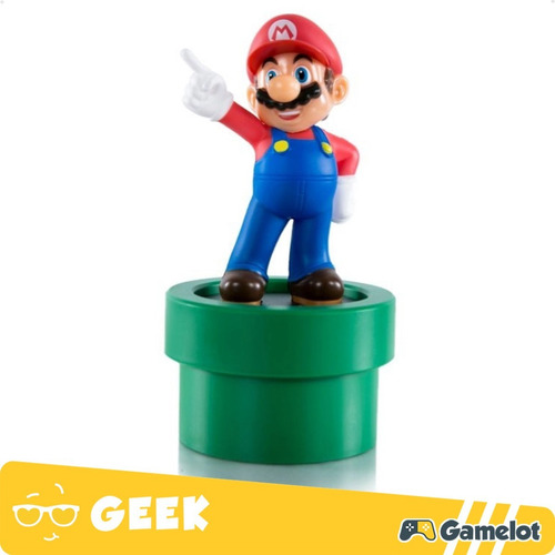 Imagem 1 de 3 de Luminária Super Mario Bros Light Paladone Nintendo 20cm
