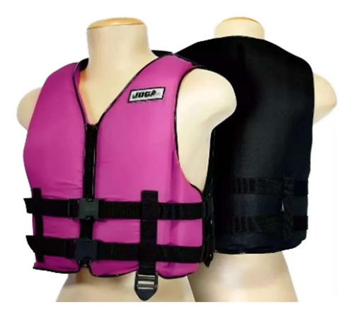 Colete Salva Vidas 50kg Rosa Jogá Barco - Jet Ski - Stand Up