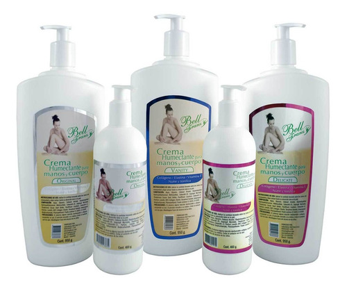 Crema Humectante Para Manos Y Cuerpo Bell - g a $15