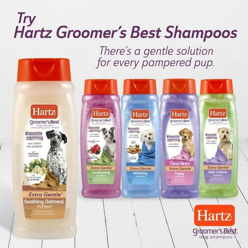Shampoo Hartz Groomer's Best Con Extracto De Almendras