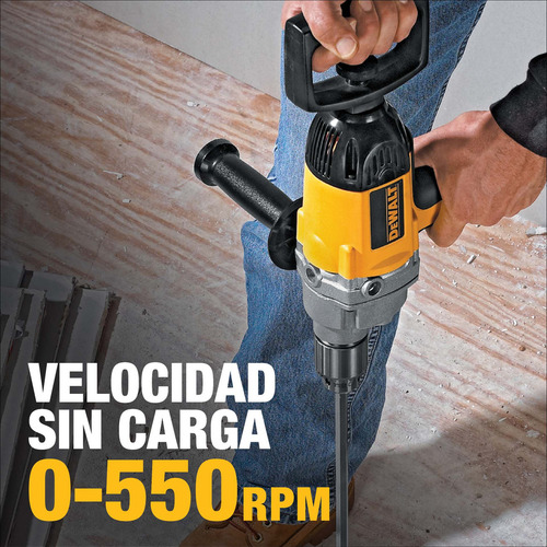 Imagen 6 de 11 de Taladro atornillador eléctrico de 16mm DeWalt DW130V 710W + accesorios 120V 50Hz/60Hz