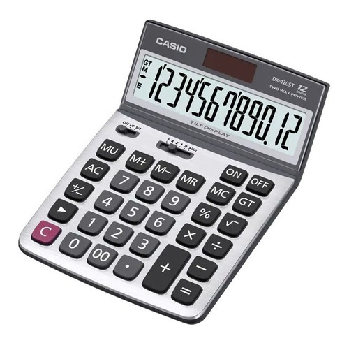 Calculadora Casio De Mesa Dx-120st/ 12 Digitos