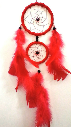 Atrapasueños Rojo Para Colgar -envio Gratis-