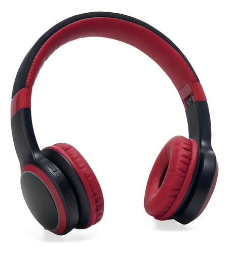 Fone De Ouvido Corrida Bluetooth Entrada P2 E Cartão Memoria Cor Vermelho