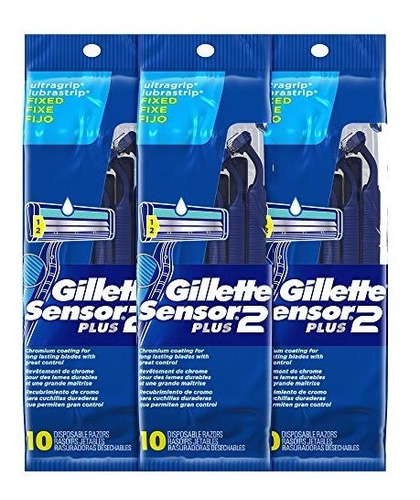 Maquinilla De Afeitar Desechable Gillette Sensor2 Plus Para