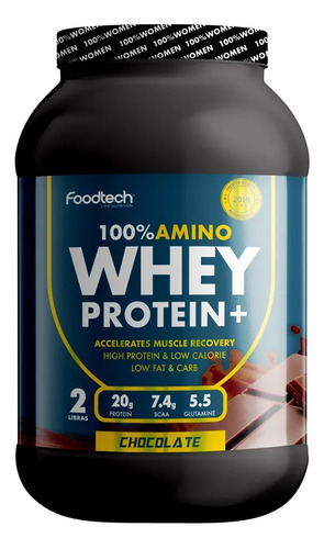 100% Amino Whey Protein 2lb - Foodtech Hidrolizado 