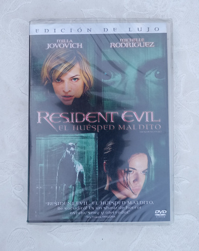 Resident Evil 1 Uno El Huésped Maldito Dvd Nuevo Sellado Bel