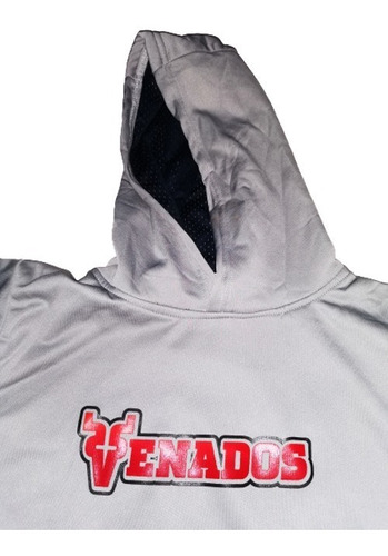 Venados Mazatlan Beisbol Hoodie Sudadera M Dama Mujer Gris