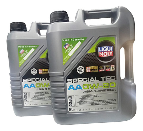 Aceite Ow20 Liquid Moly Full Sintético 