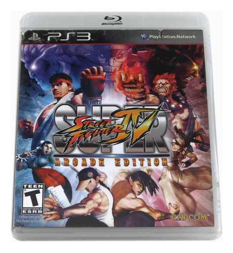 Super Street Fighter Iv 4 Arcade Edition Playstation 3 Ps3